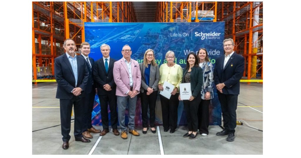 Oct 22, 2025 - Schneider Electric Canada Opens New Distribution Centre in Halton Hills, Strengthening Local Operations & Supply Chain Resilience