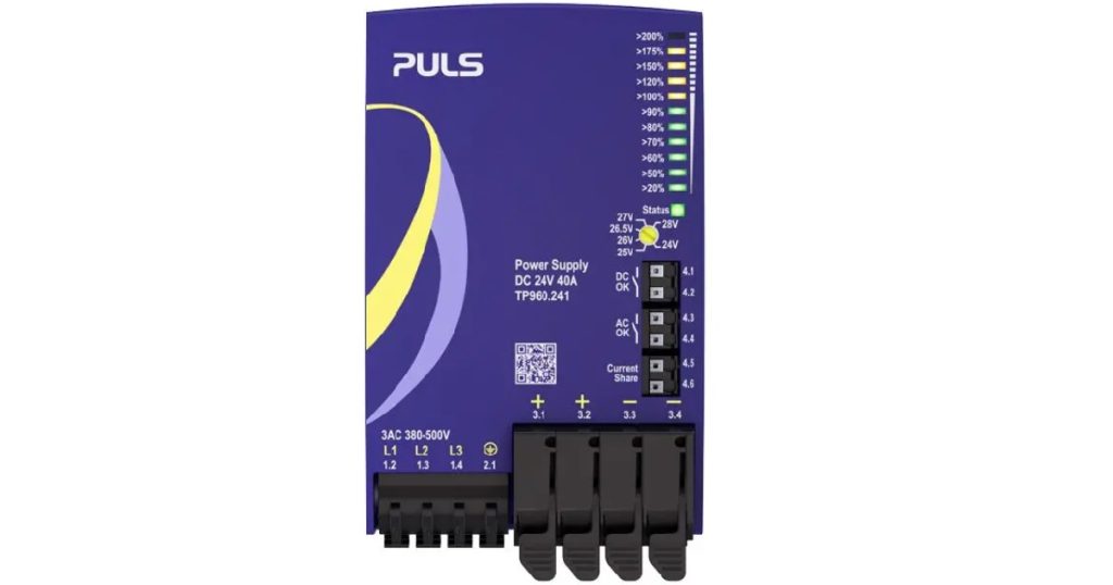 Nov 20, 2025 - PULS PLANET TP Series TP960.241 - DIN Rail Power Supplies for 3-Phase System - 24 V, 48 A