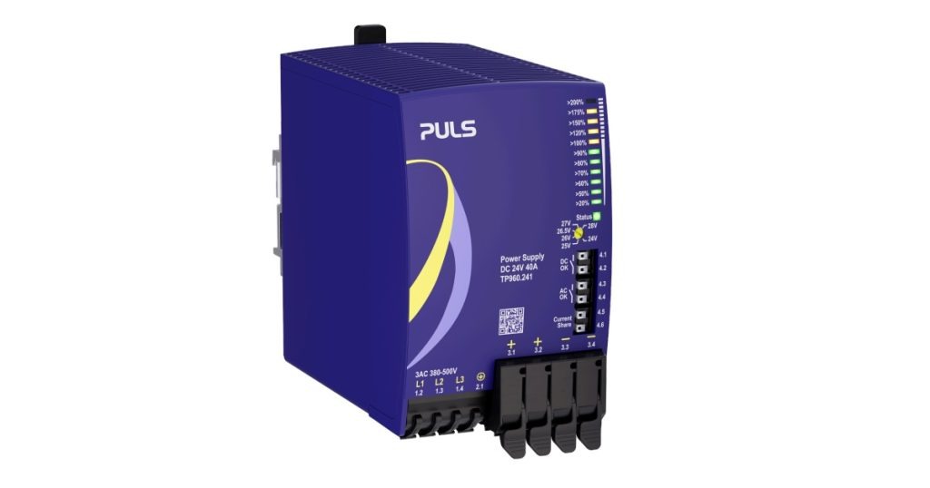 Nov 20, 2025 - PULS PLANET TP Series TP960.241 - DIN Rail Power Supplies for 3-Phase System - 24 V, 48 A