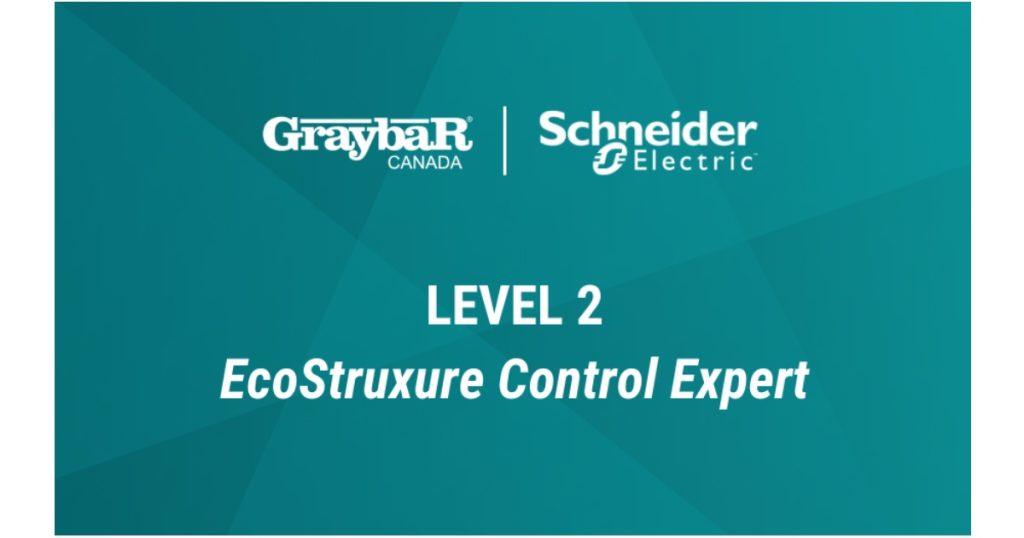 Nov 21, 2025 - Graybar Level 2 Schneider Electric EcoStruxure Control Expert Training - December 3