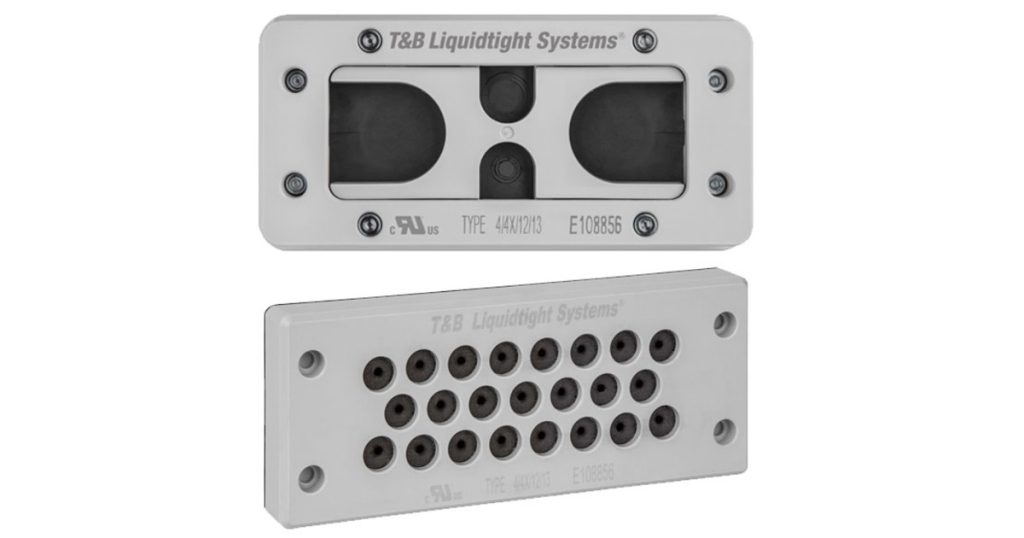 Nov 25, 2025 - Mouser ABB Installation Products T&B Liquidtight Systems Cable Entry Plates CEF & CEC Series