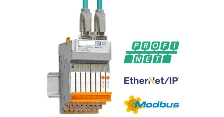 Nov 3, 2025 - Phoenix Contact PLC-Interface Ethernet Gateway Remote Relay System with Multi-Protocol Connection to the Controller