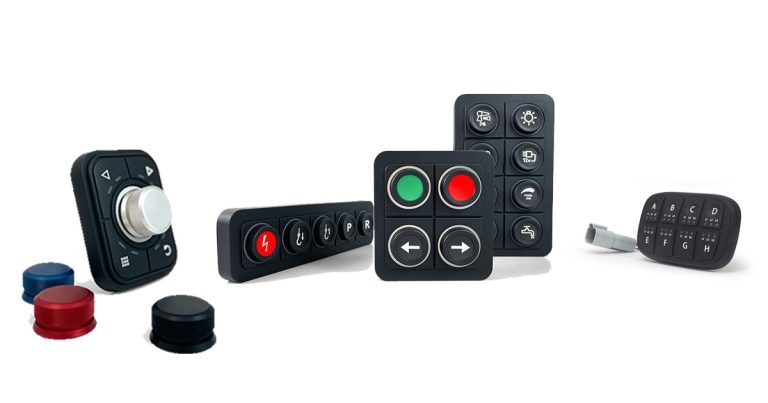APEM Announces the PKD, PKI & PKR Series of Advanced CANbus Keypads Options for Vehicle OEMs