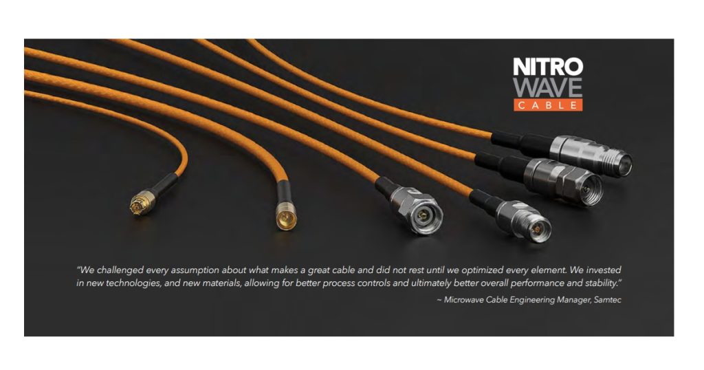 Jan 22, 2026 - Mouser Samtec Nitrowave High-Performance RF Cable Assemblies