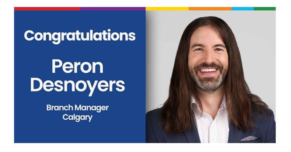 Gescan Announces Promotion of Peron Desnoyers as New Branch Manager, Calgary