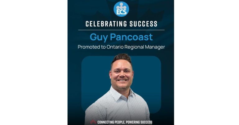 Jan 29, 2026 - ECS Electrical Cable Supply Announces Promotion of Guy Pancoast to Ontario Regional Manager