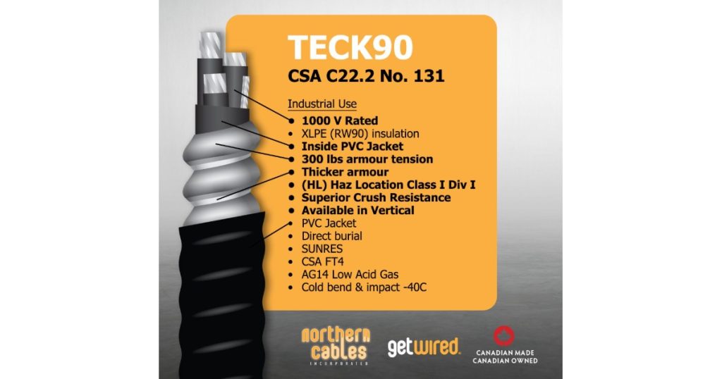 Jan 8, 2026 - Northern Cables ACWU90 Vs. Aluminum TECK90 Cabling