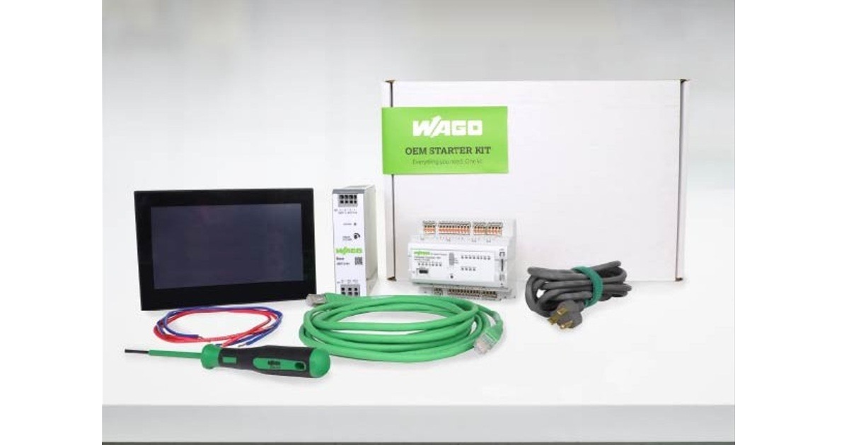 Start Smarter & Build Better with WAGO’s OEM Starter Kit