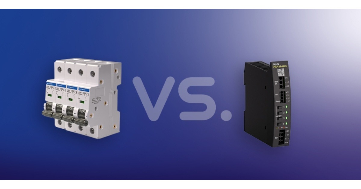 PULS: MCB vs eFuse – Which Is the Best Solution for Properly Securing DC Circuits?