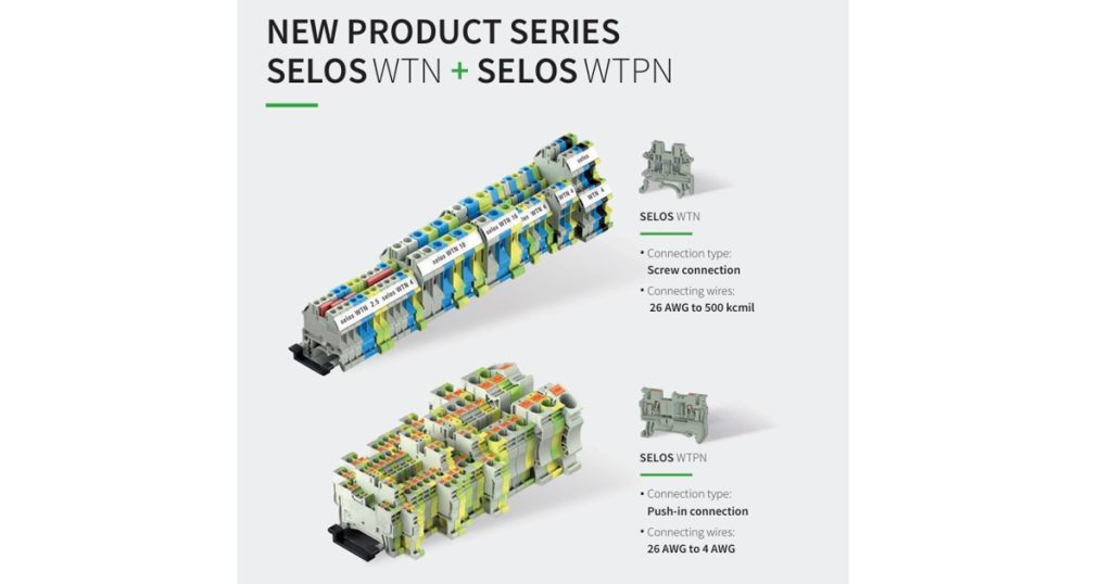 March 17, 2026 - Wieland Electric Introduces selos NEW GENERATION – New Portfolio of DIN-Rail Terminal Blocks 1
