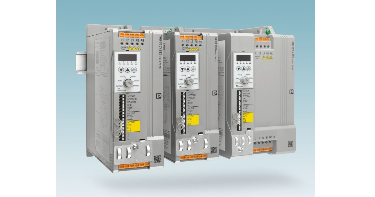 Phoenix Contact: New Speed Starter for Motors up to 7.5 kW Extends the Scope of Application