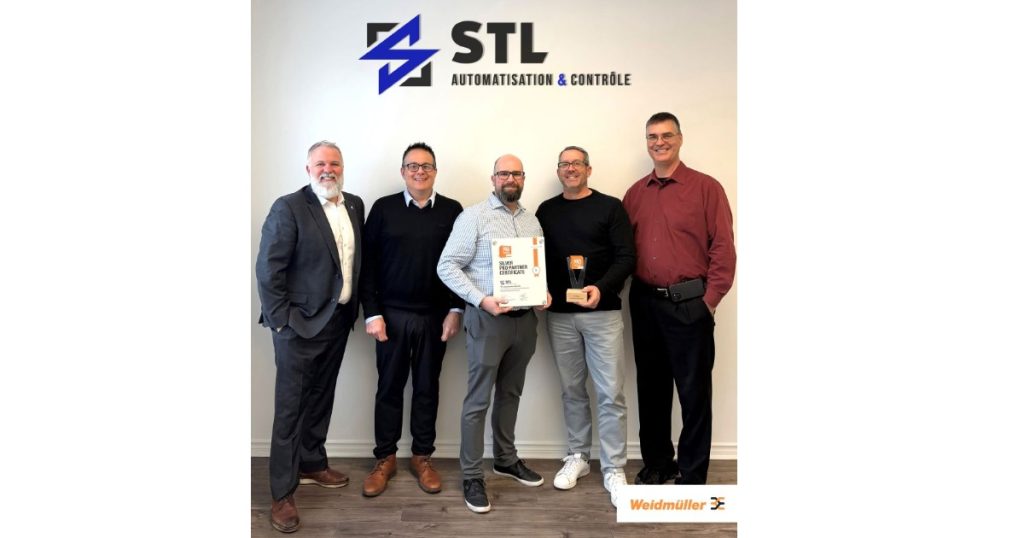 March 26, 2026 - Weidmüller Canada Announces STL Automatisation & Contrôle as a New Silver PRO Partner in Québec
