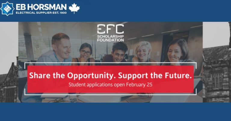 March 3, 2026 - EB Horsman Is Supporting the Next Generation Through EFC Scholarships