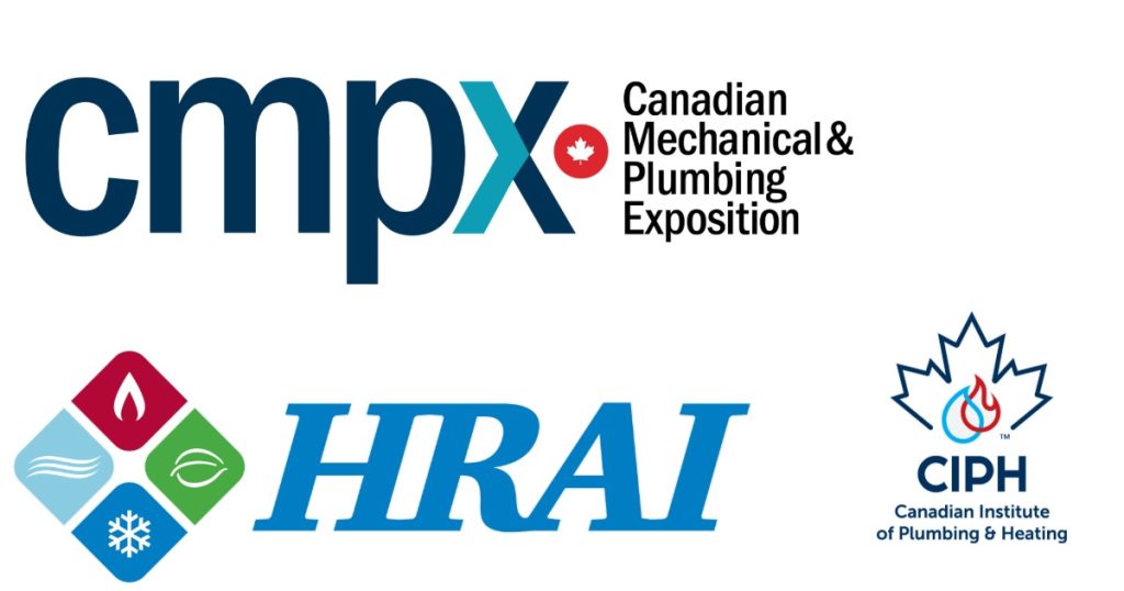 March 6, 2026 - Canadian Mechanical & Plumbing Expo (CMPX) - March 25 - 27, 2026 - Metro Toronto Convention Centre, South Building
