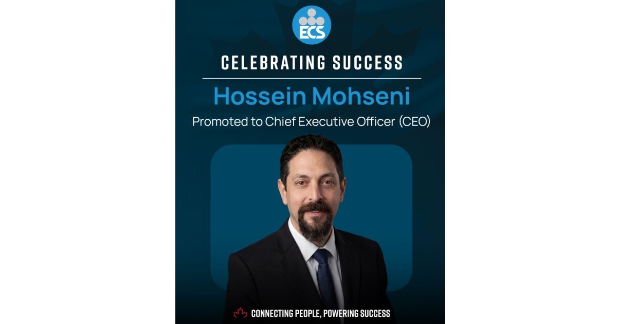 ECS Electrical Cable Supply Appoints Hossein K Mohseni as New Chief Executive Officer