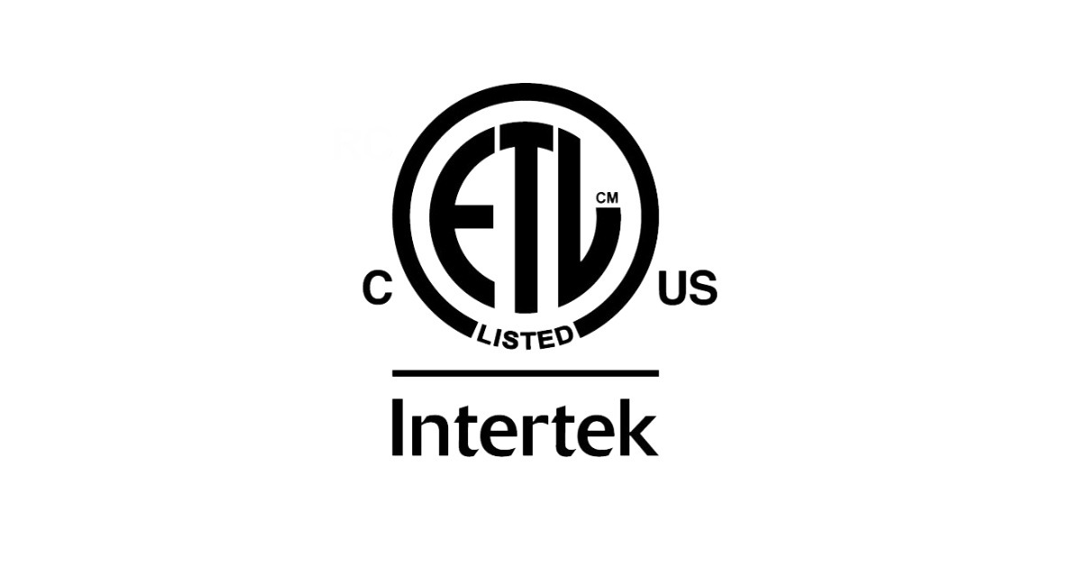 Intertek: ETL Recognized Component Certification