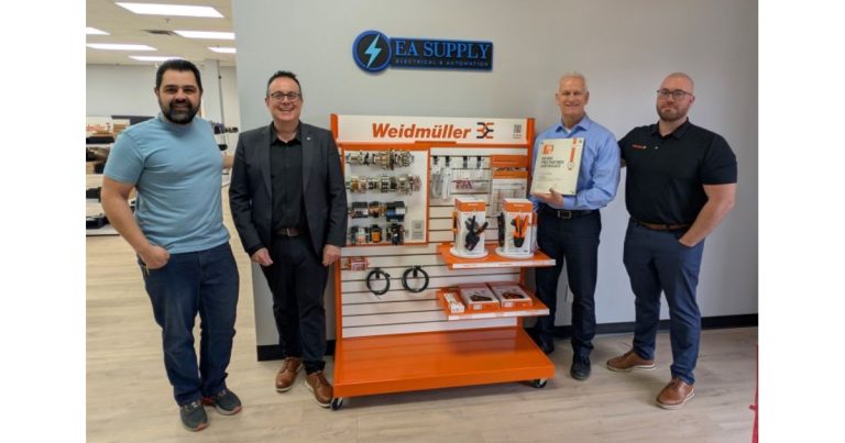 April 15, 2026 - Weidmüller Canada Announces EA Supply Inc. Has Joined Their PRO Partner Network