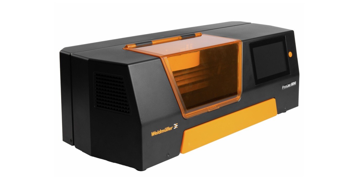 Weidmüller: PrintJet MINI – Compact Industrial Printer for Flexible & Professional Control Cabinet Labelling
