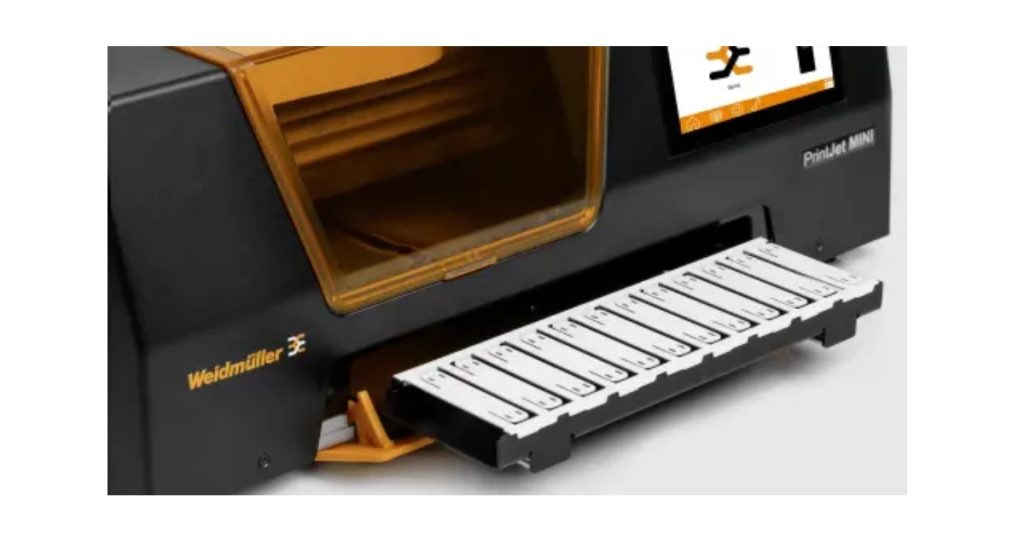 April 16, 2026 - Weidmüller PrintJet MINI - Compact Industrial Printer for Flexible & Professional Control Cabinet Labelling