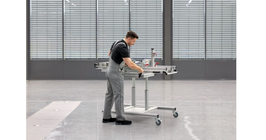 April 21, 2026 - Phoenix Contact Ergonomics & Productivity Combined in a New Mounting Bench BS-WS MOUNTING TROLLEY
