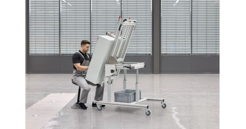 April 21, 2026 - Phoenix Contact Ergonomics & Productivity Combined in a New Mounting Bench BS-WS MOUNTING TROLLEY