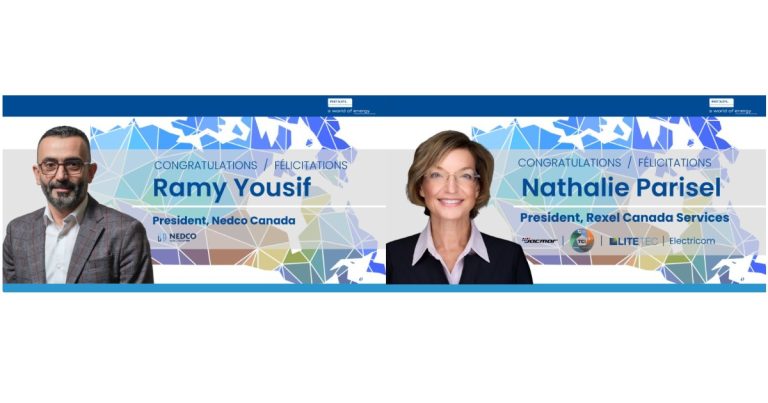 April 22, 2026 - Ramy Yousif Announced as New President of Nedco Canada & Nathalie Parisel Appointed as New President of Rexel Canada Services 2