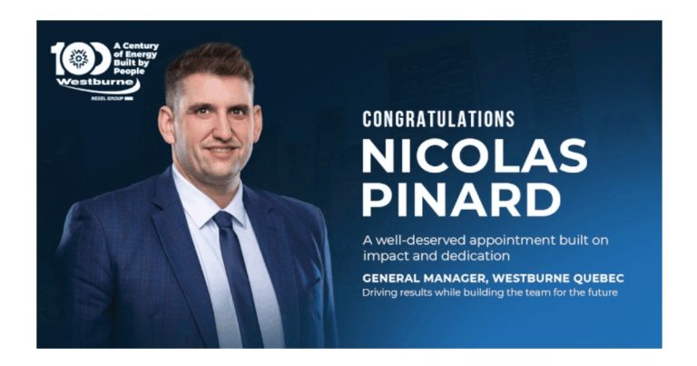 April 8, 2026 - Westburne Announces the Appointment of Nicolas Pinard as General Manager of Westburne Quebec