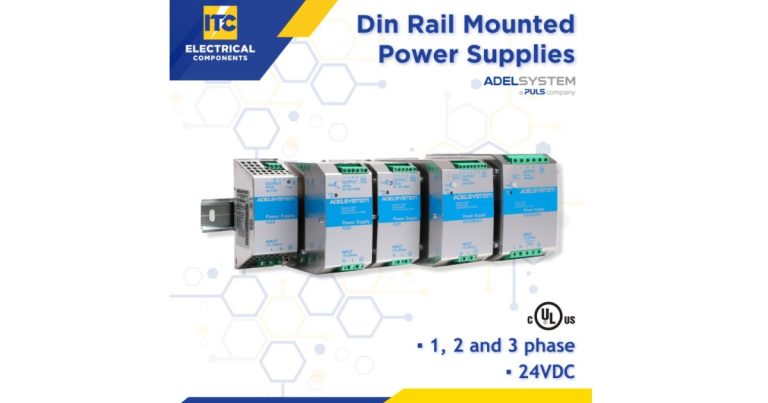 April 9, 2026 - ITC ADELSYSTEM FLEX Series DIN Mounted Power Supplies