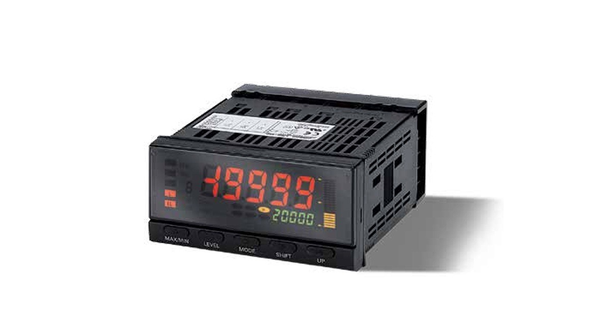 OMRON: Digital Panel Meters – K3HB-R Digital Indicators