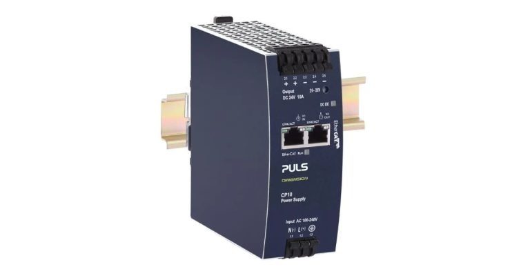 May 21, 2026 - PULS New CP-Series CP10.241-ETC DIN Rail Power Supplies for 1-Phase System