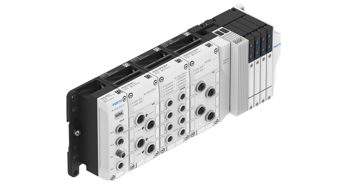 Festo Intelligent End Plates Simplify Remote I/O System Expansion