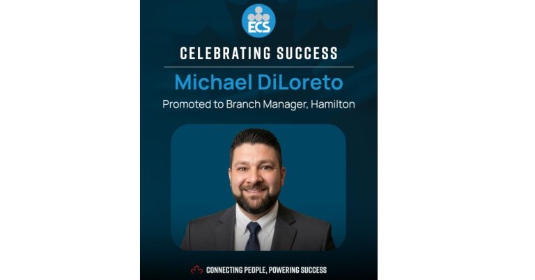 May 5, 2026 - ECS Electrical Cable Supply Announces Michael DiLoreto as New Hamilton Branch Manager