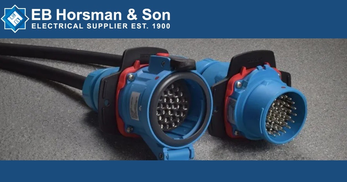 EB Horsman & Son: Meltric Switch-Rated Plugs & Receptacles – Safer, Faster Connections for Industrial Equipment