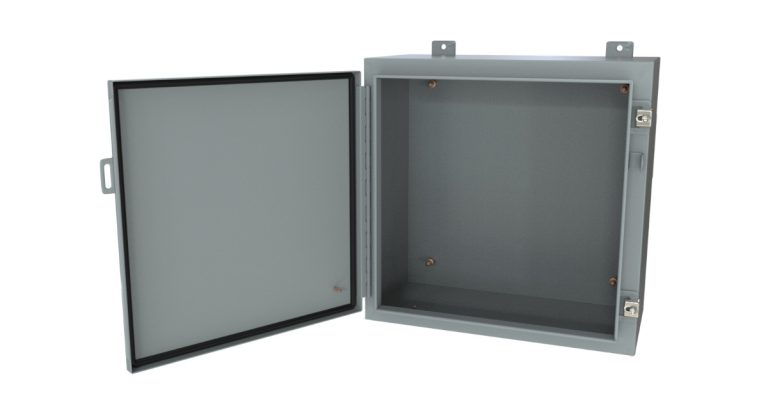 June 3, 2026 - Hammond Type 412 Mild Steel Wall Mount Enclosure - Less Panel - 1418LP Series