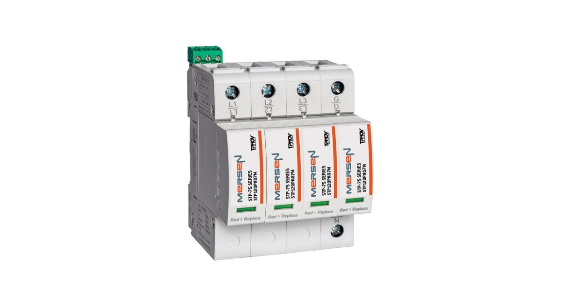 Mersen: Surge-Trap Pluggable STP-75 Series