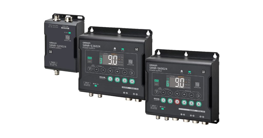 July 2, 2026 - OMRON Launches S8NR IP67 Power Supply for Out-of-Panel DC Power