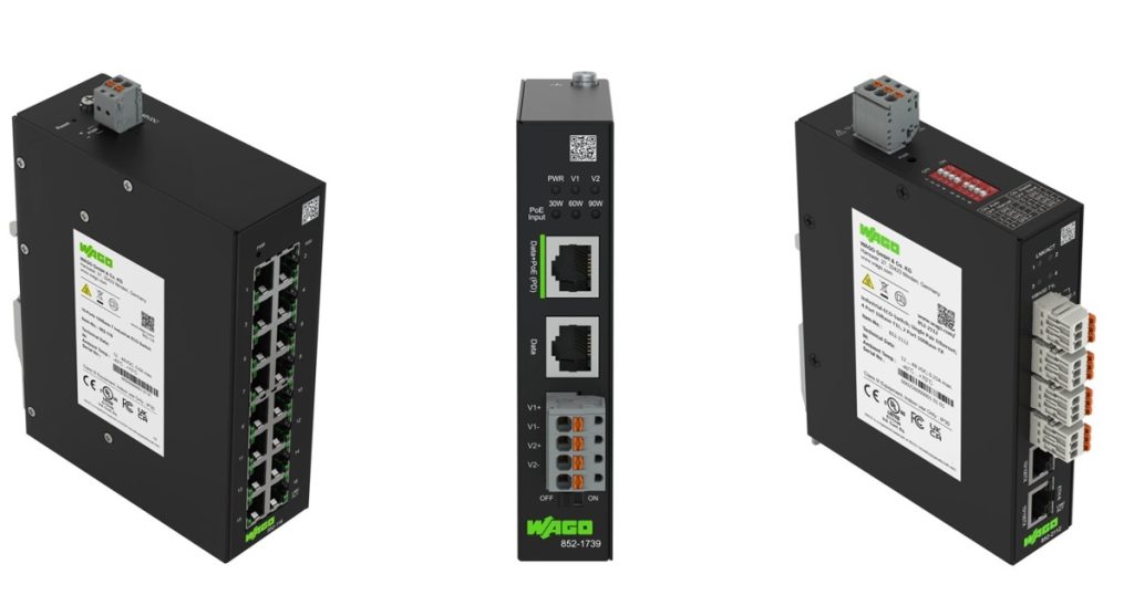 July 2, 2026 - WAGO Expands Industrial Ethernet Portfolio with New Cost-Effective, Long-Reach & Power-over-Ethernet Solutions 852 Series