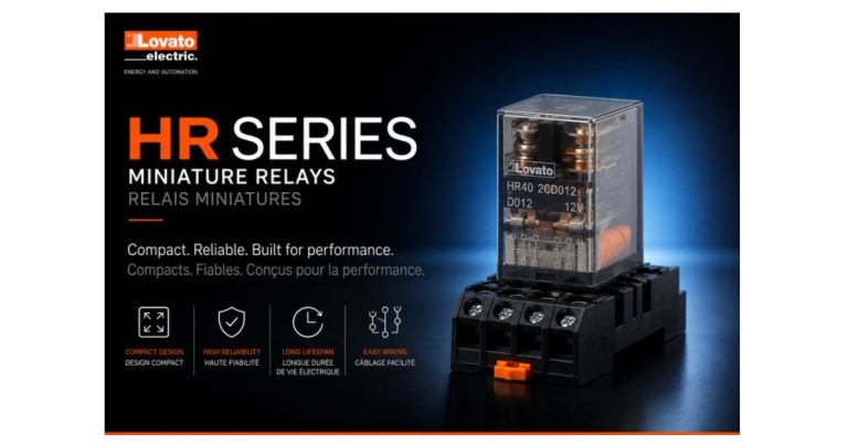 August 10, 2026 - LOVATO Electric New HR Series General Purpose Relays