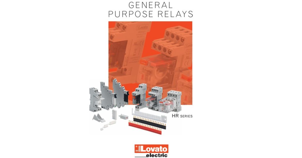 August 10, 2026 - LOVATO Electric New HR Series General Purpose Relays