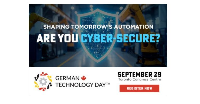 August 17, 2026 - German Technology Day Shaping Tomorrow’s Automation - September 29, 2026
