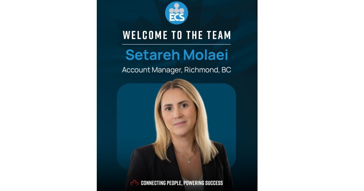 ECS Electrical Cable Supply Announces Setareh Molaei as Their New Account Manager, Richmond, BC