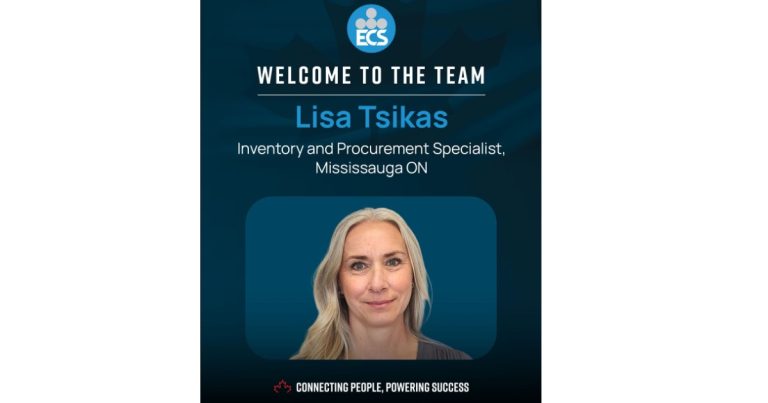 Sept 11, 2026 - ECS Electrical Cable Supply Announces Lisa Tsikas as Their New Inventory & Procurement Specialist 1
