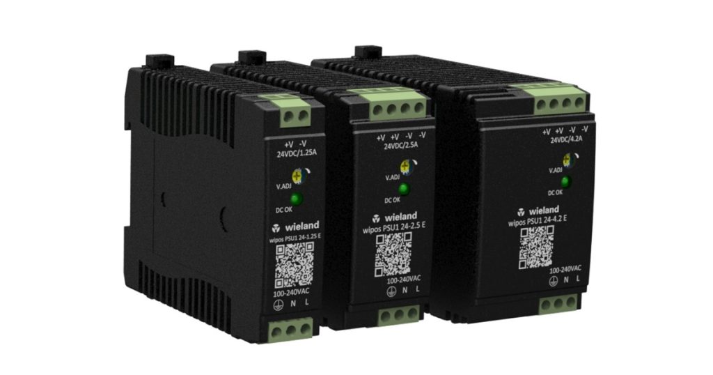 Sept 15, 2026 - Wieland Electric Launches New WIPOS PRO LINE PSU1 One-Phase Power Supply Series