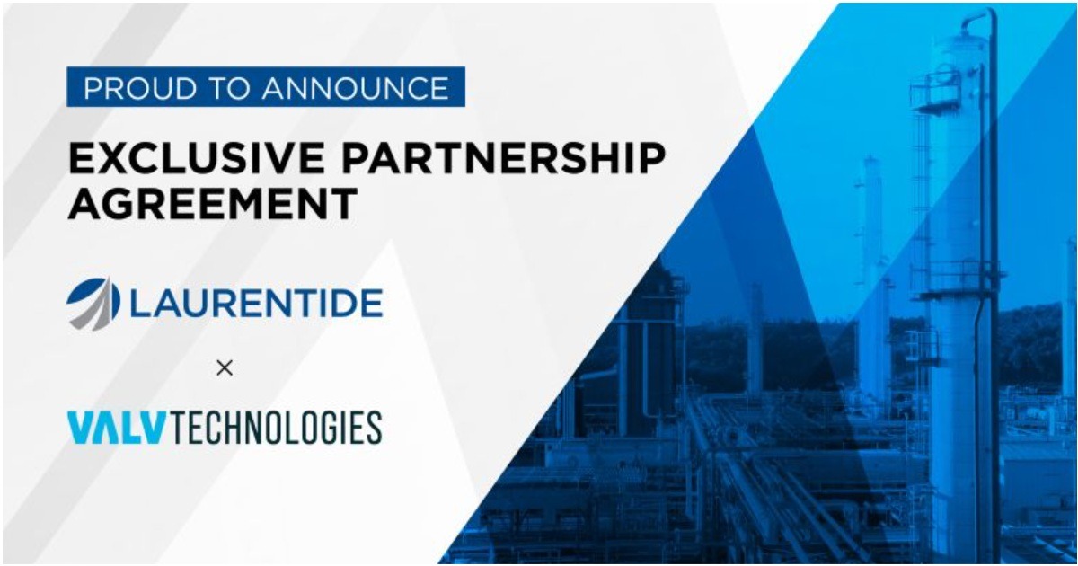Laurentide Controls Becomes the Exclusive Distributor of ValvTechnologies Products in Eastern Canada