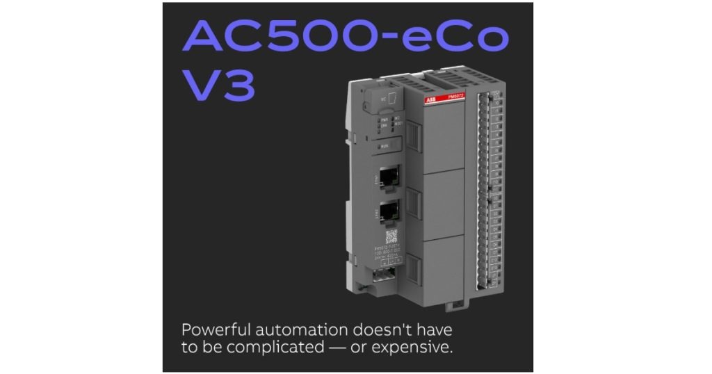 Sept 22, 2026 - ABB AC500-eCo V3 PLC 1
