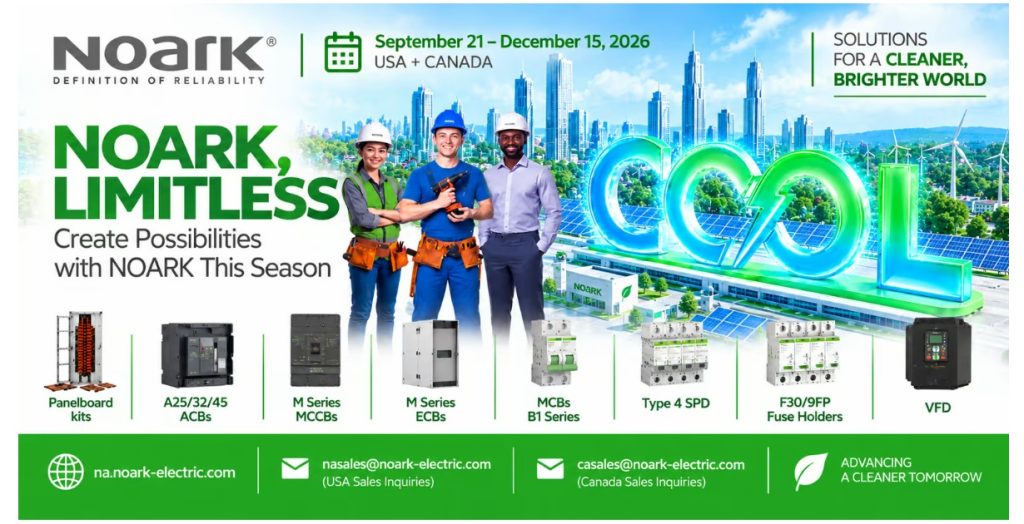 Oct 1, 2026 - NOARK Launches the ‘COOL SEASONS CAMPAIGN’ to Power More Possibilities Across North America 1