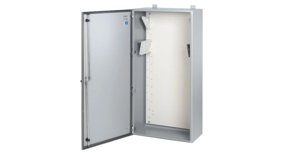 Oct 22, 2026 - Hubbell Industrial RE-BOX Series Enclosure, NEMA 412, 48H x 24W x 12D, Gray Polyester - IR421PG
